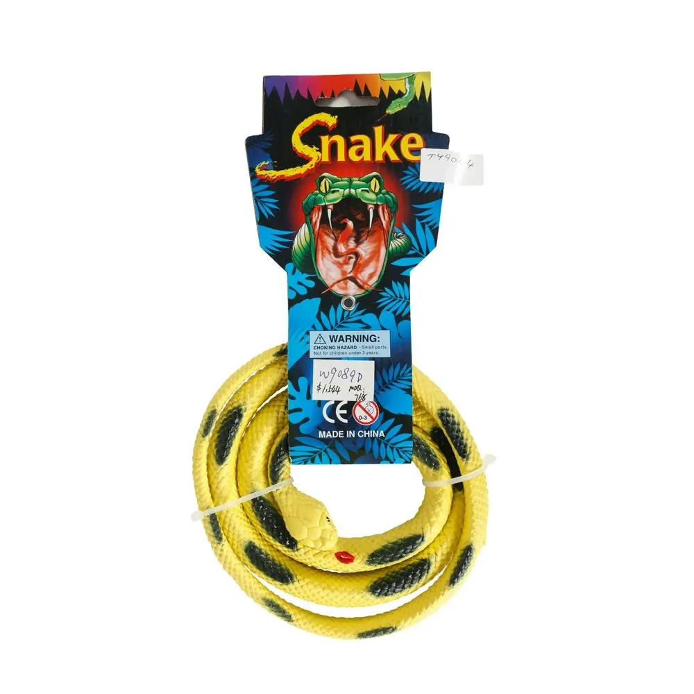 2x Razoo Rubber Heavy Duty Snake Kids/Childrens Fun Play Animal Jungle Toy 3+