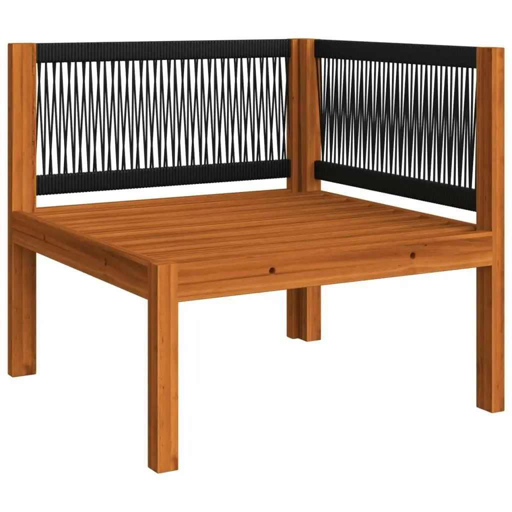 2 Piece Garden Lounge Set with Cushions Solid Acacia Wood 312426