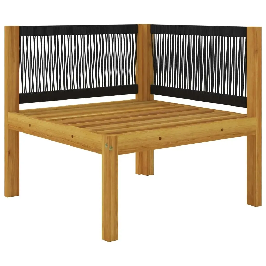 2-seater Garden Bench with Cushions Solid Acacia Wood 3068853