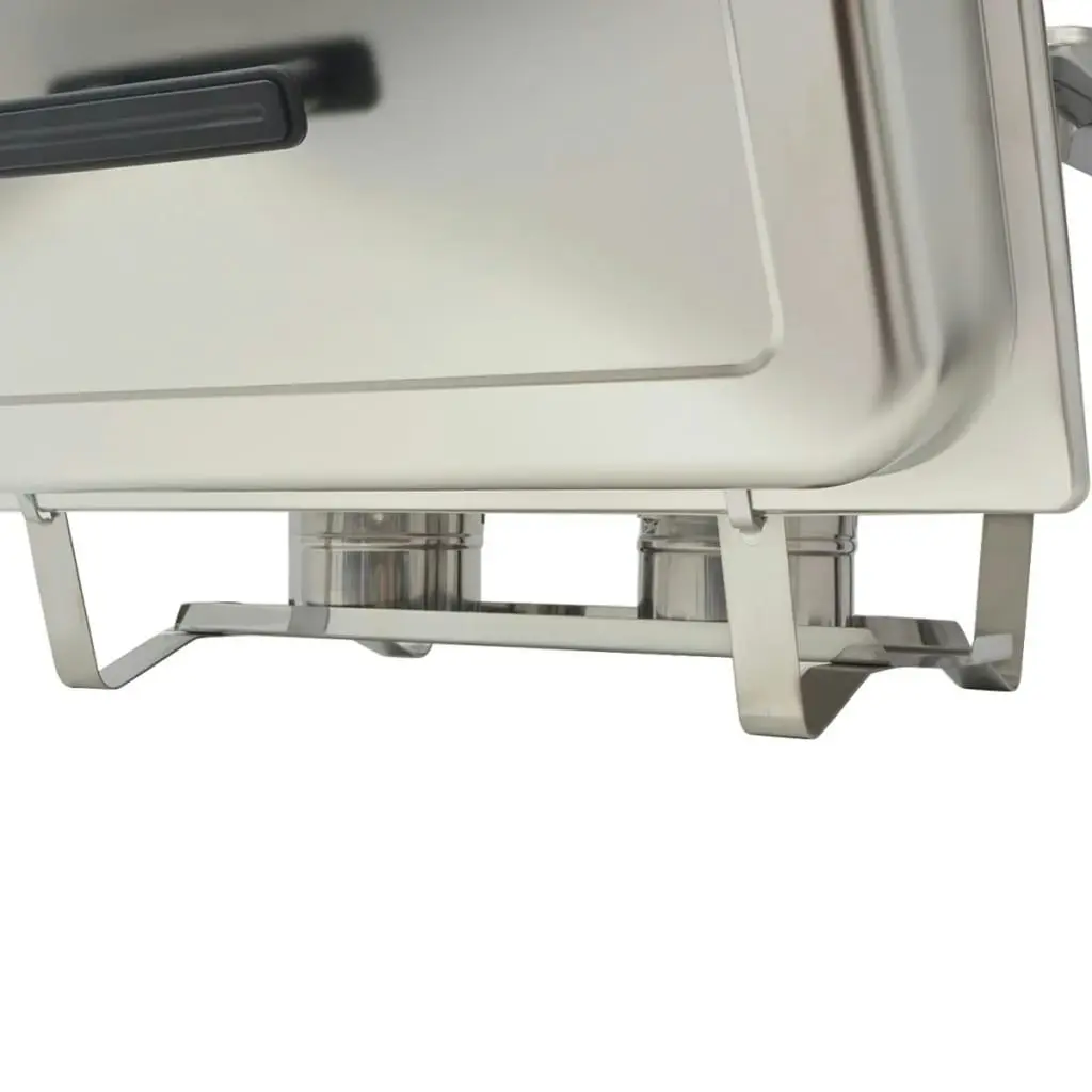 3 Piece Chafing Dish Set Stainless Steel 50529