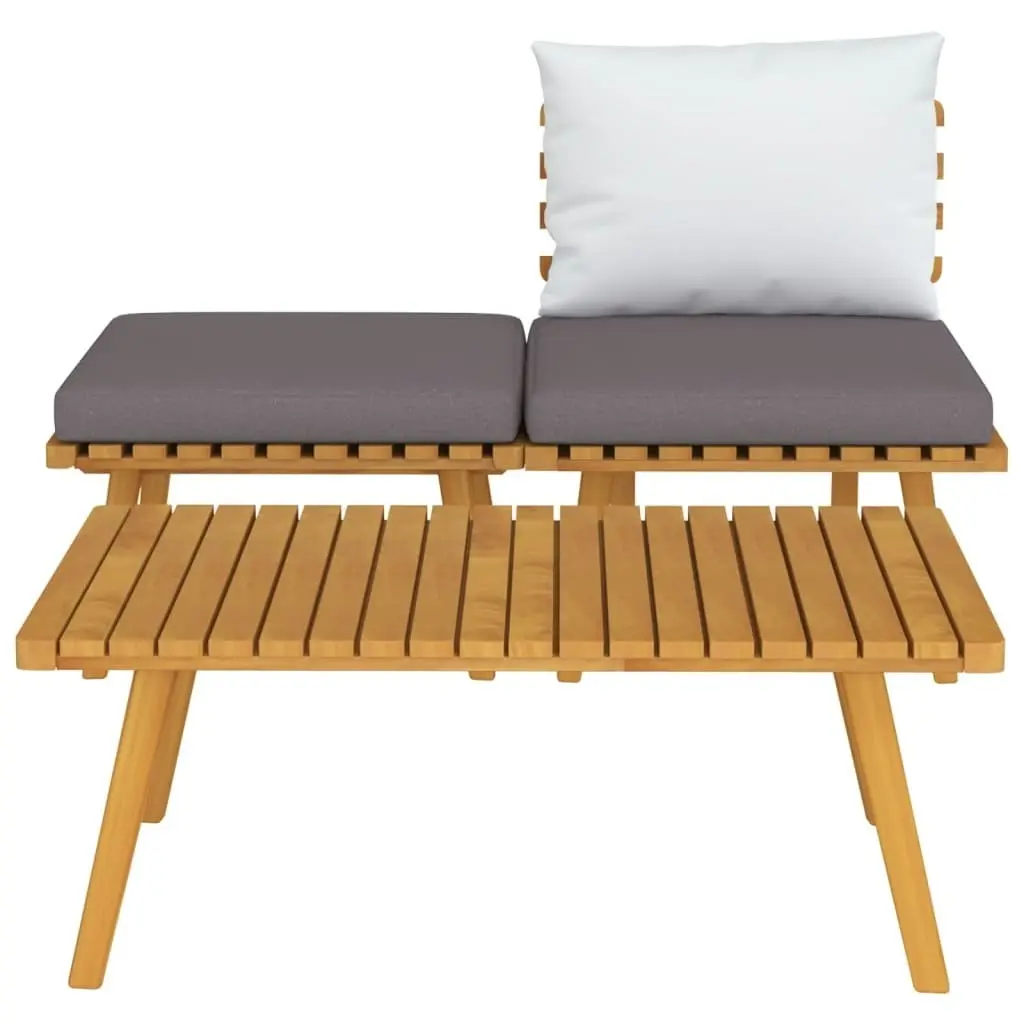 3 Piece Garden Lounge Set with Cushions Solid Acacia Wood 316265