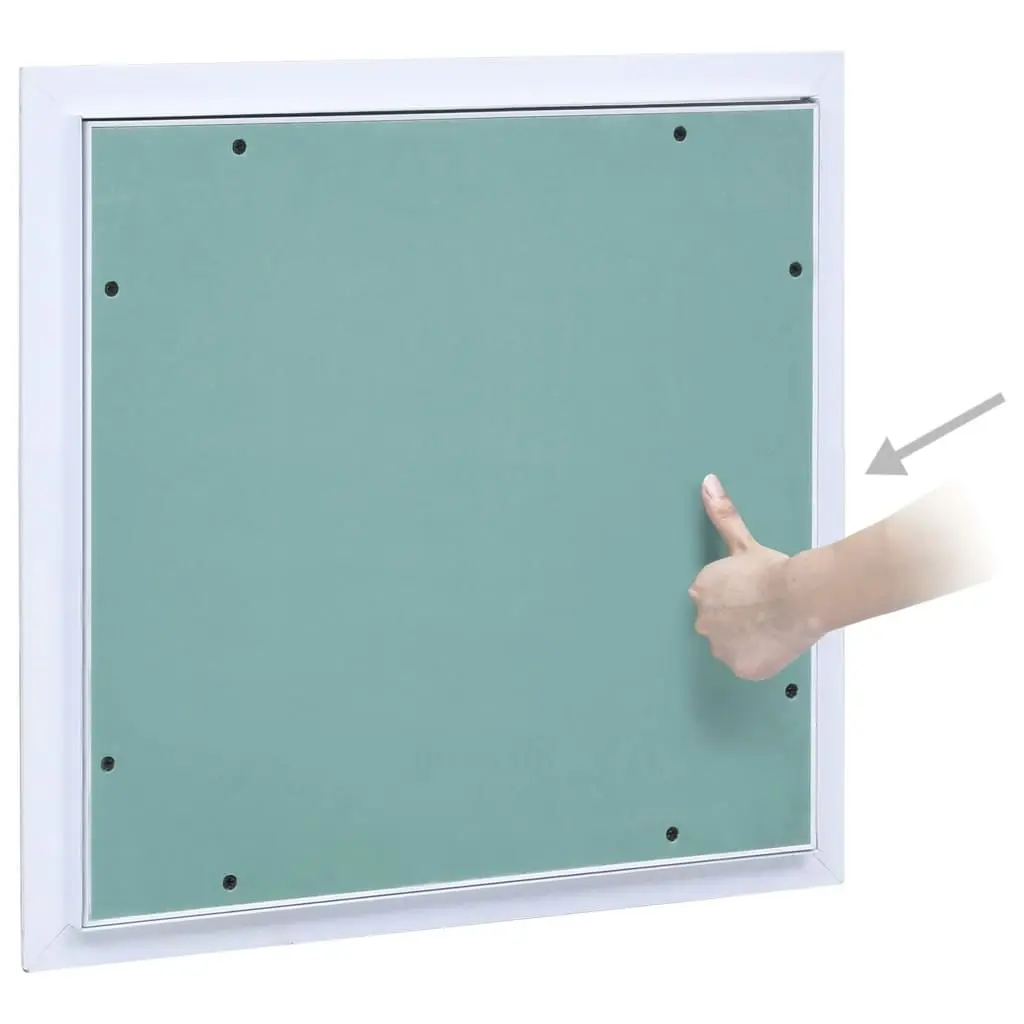 Access Panel with Aluminium Frame and Plasterboard 400x400 mm 145100