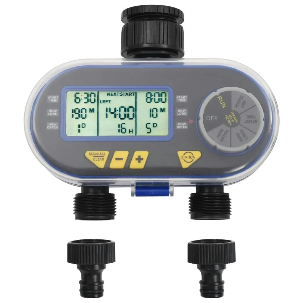 Automatic Digital Water Timer with Dual Outlet 48039