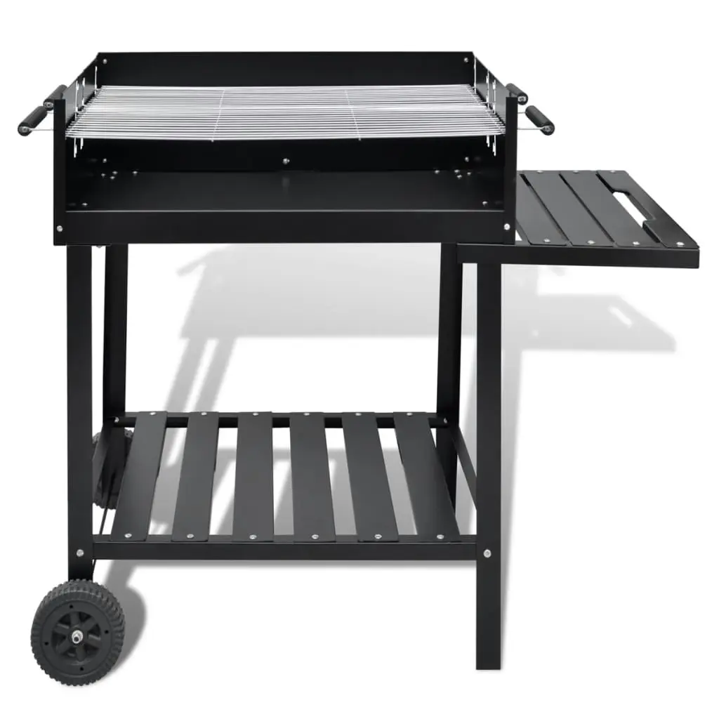 BBQ Stand Charcoal Barbecue 2 Wheels 40714