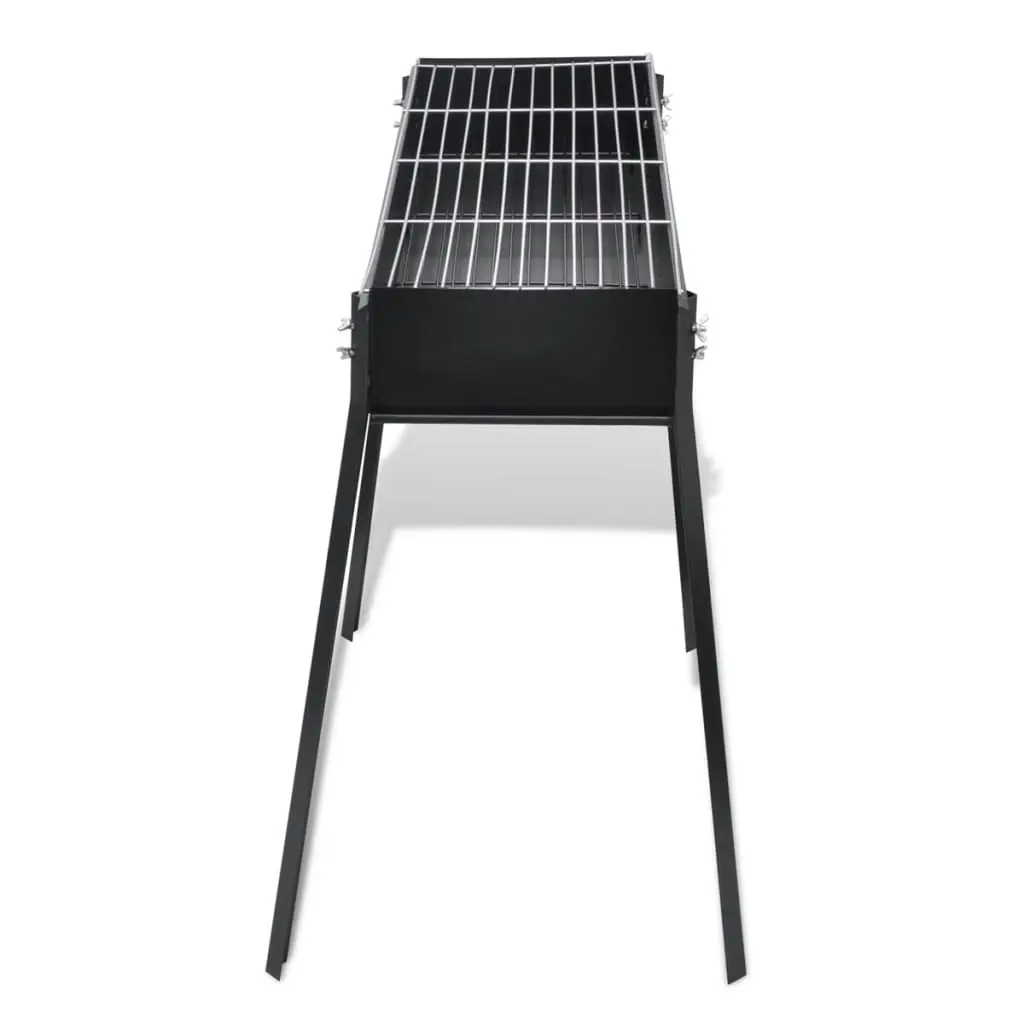 BBQ Stand Charcoal Barbecue Square 75 x 28 cm 40713