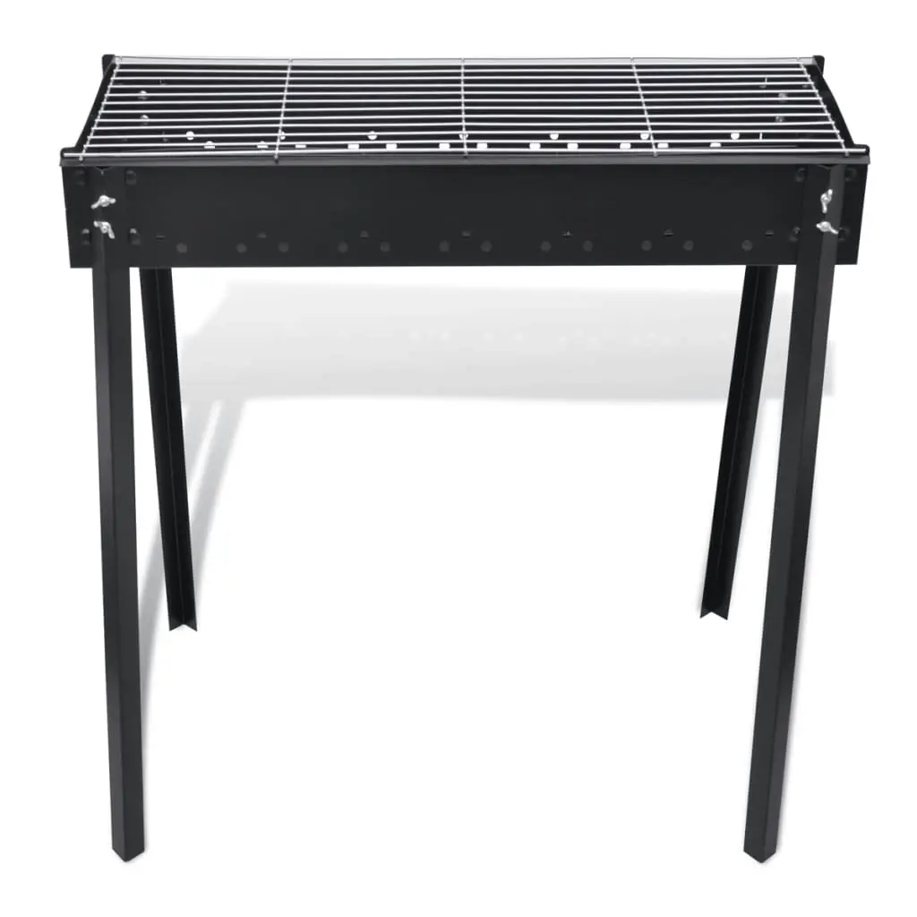 BBQ Stand Charcoal Barbecue Square 75 x 28 cm 40713