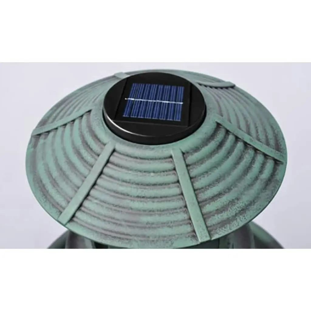 Bird Bath/ Feeder with Solar Light 40537