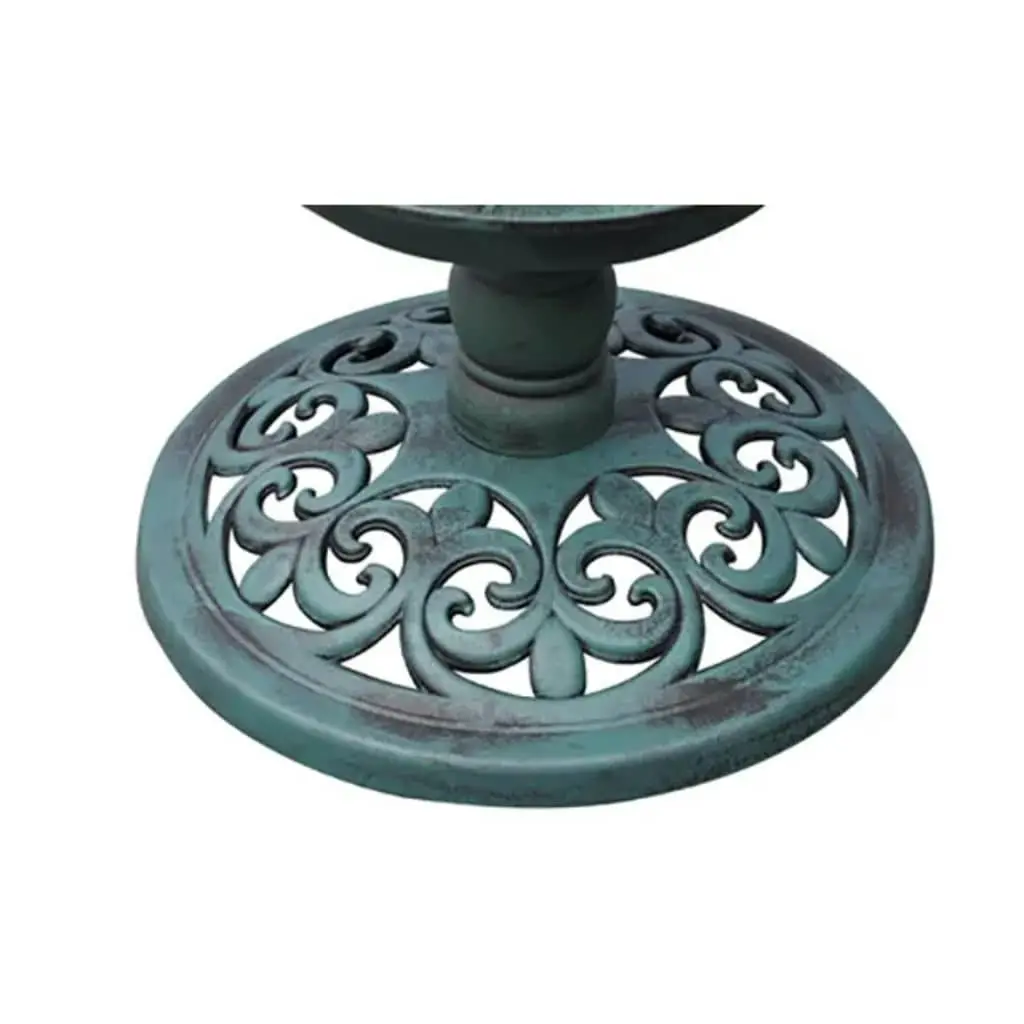 Bird Bath/ Feeder with Solar Light 40537