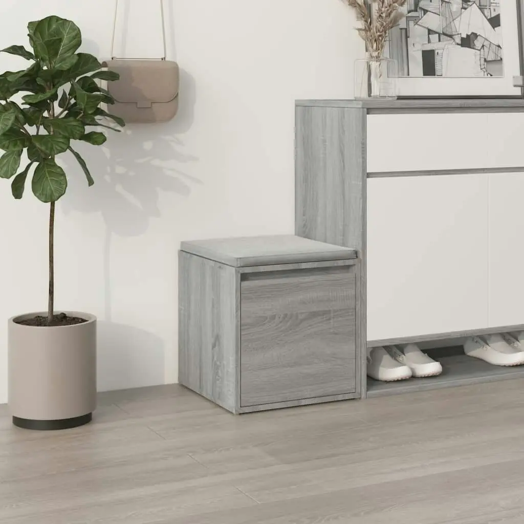 Box Drawer Grey Sonoma 40.5x40x40 cm Engineered Wood 820518