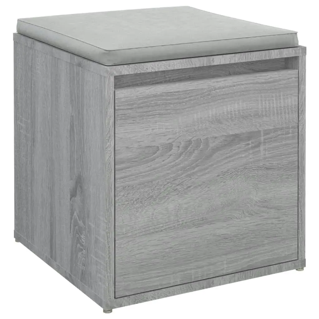 Box Drawer Grey Sonoma 40.5x40x40 cm Engineered Wood 820518