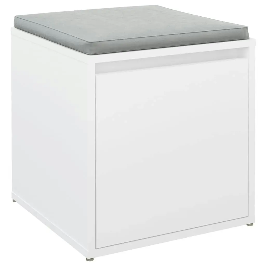 Box Drawer White 40.5x40x40 cm Engineered Wood 808774