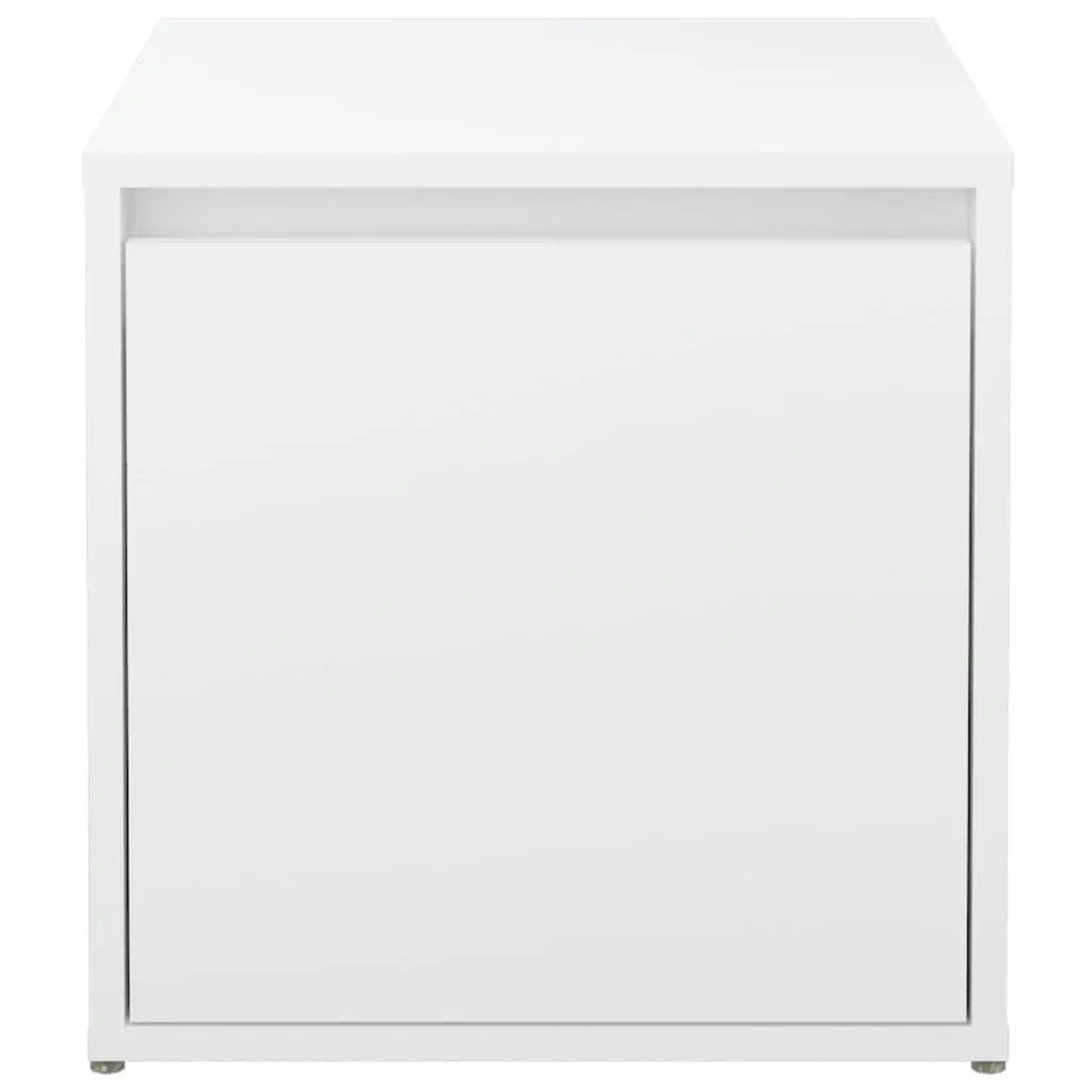 Box Drawer White 40.5x40x40 cm Engineered Wood 808774