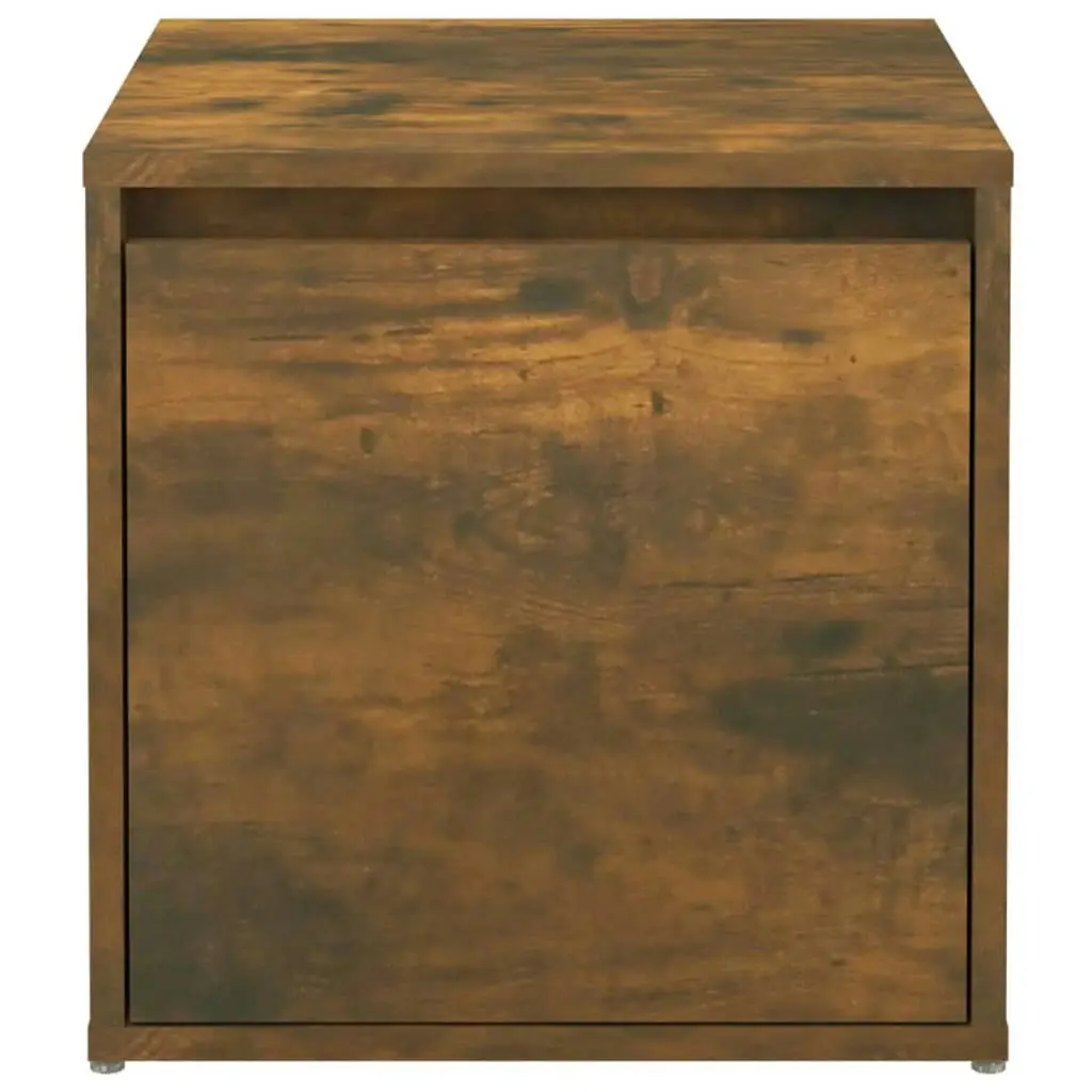 Box Drawer Smoked Oak 40.5x40x40 cm Engineered Wood 820517