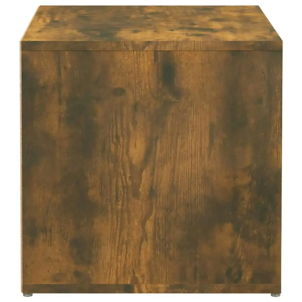 Box Drawer Smoked Oak 40.5x40x40 cm Engineered Wood 820517