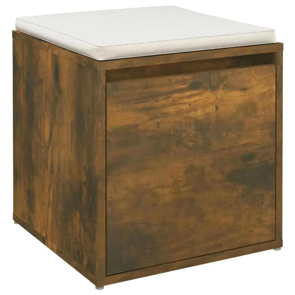 Box Drawer Smoked Oak 40.5x40x40 cm Engineered Wood 820517