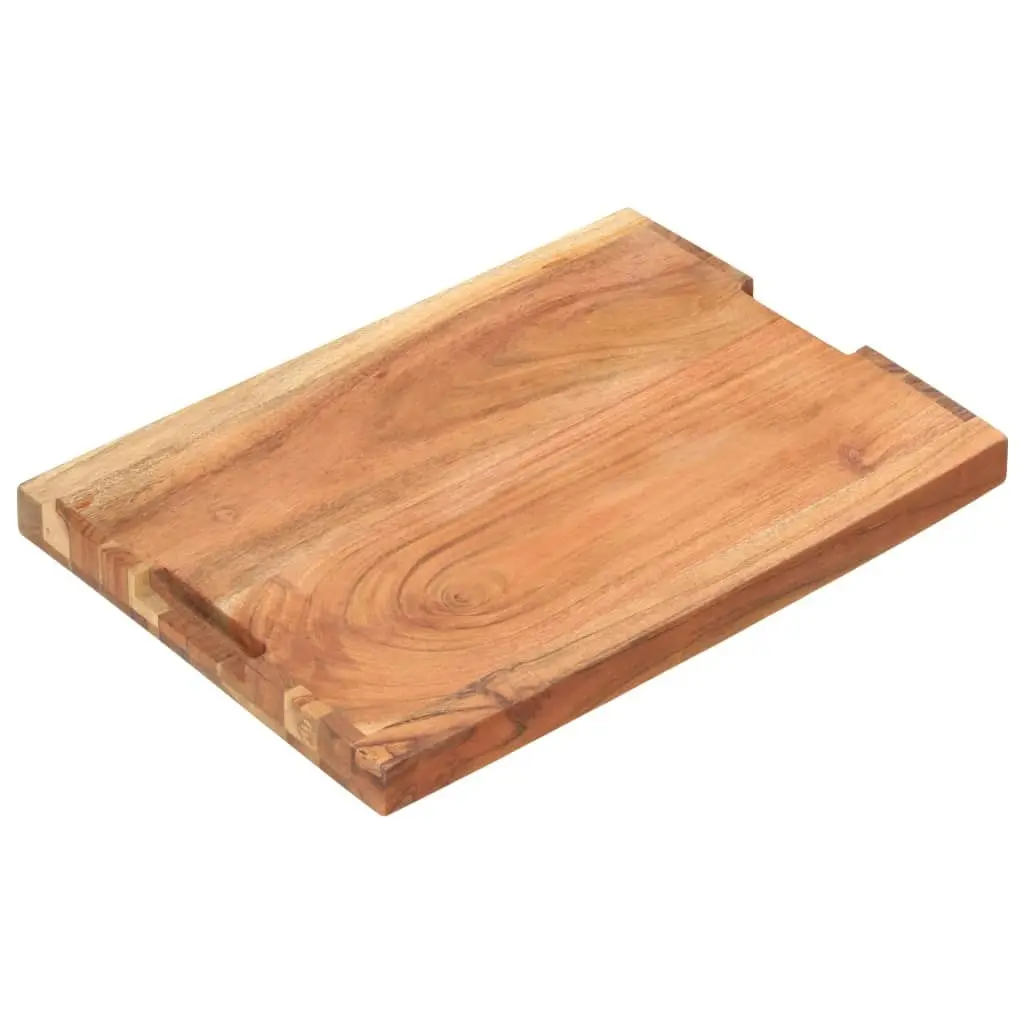 Chopping Board 50x35x4 cm Solid Acacia Wood 286569