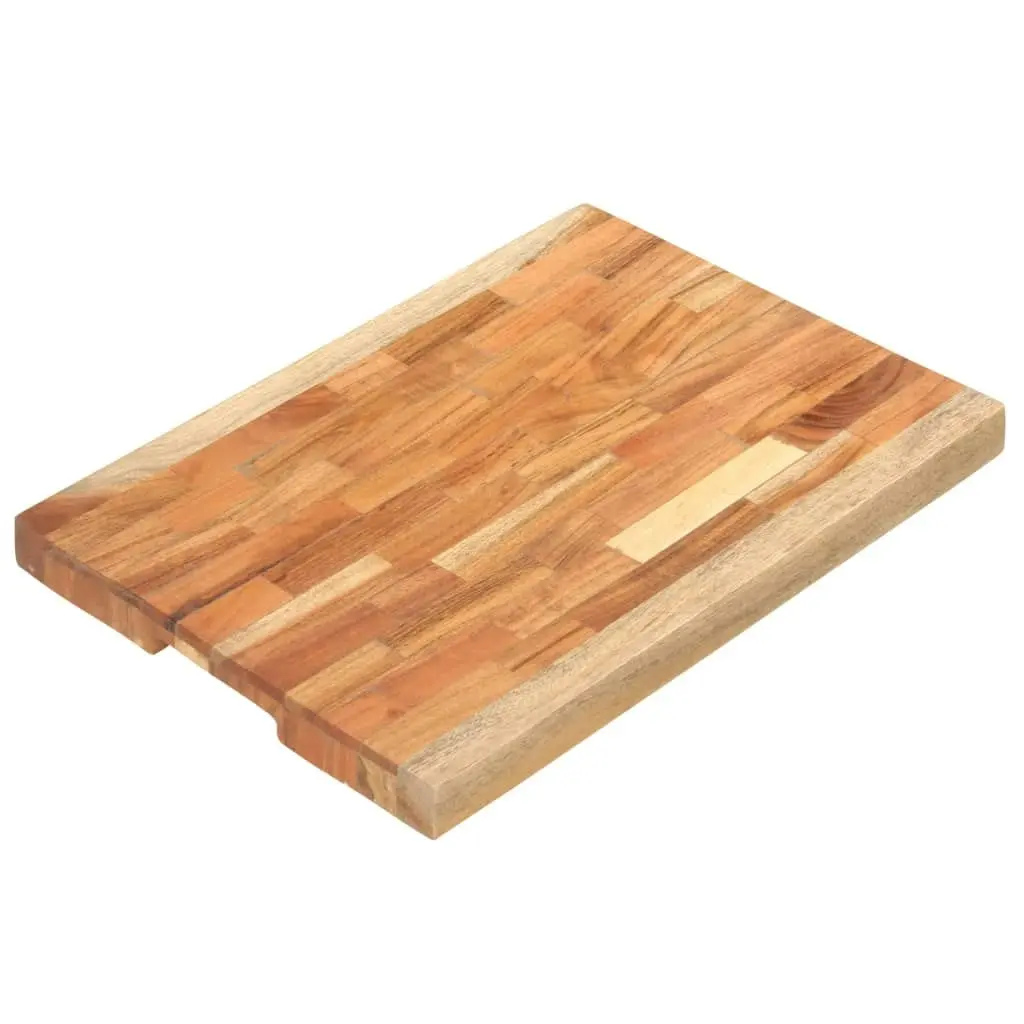 Chopping Board 50x35x4 cm Solid Acacia Wood 286569