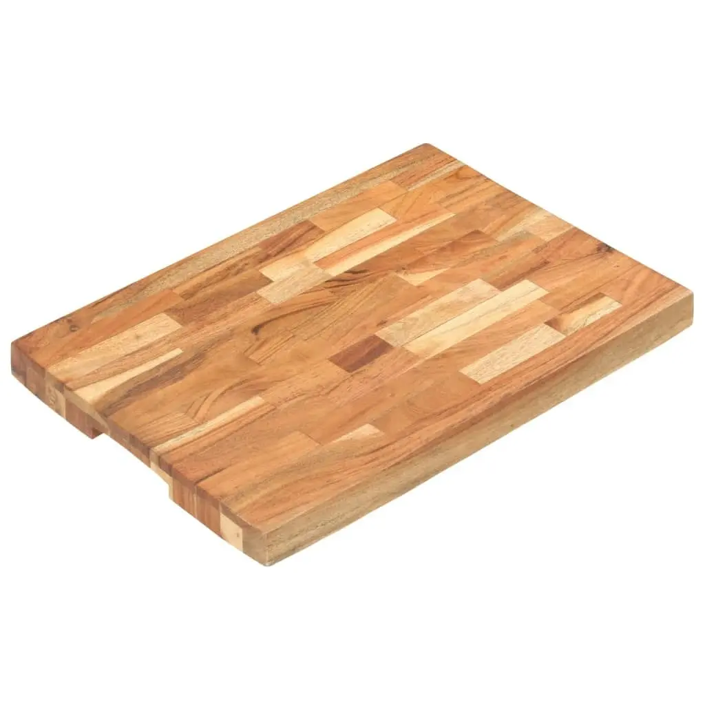 Chopping Board 50x35x4 cm Solid Acacia Wood 286569