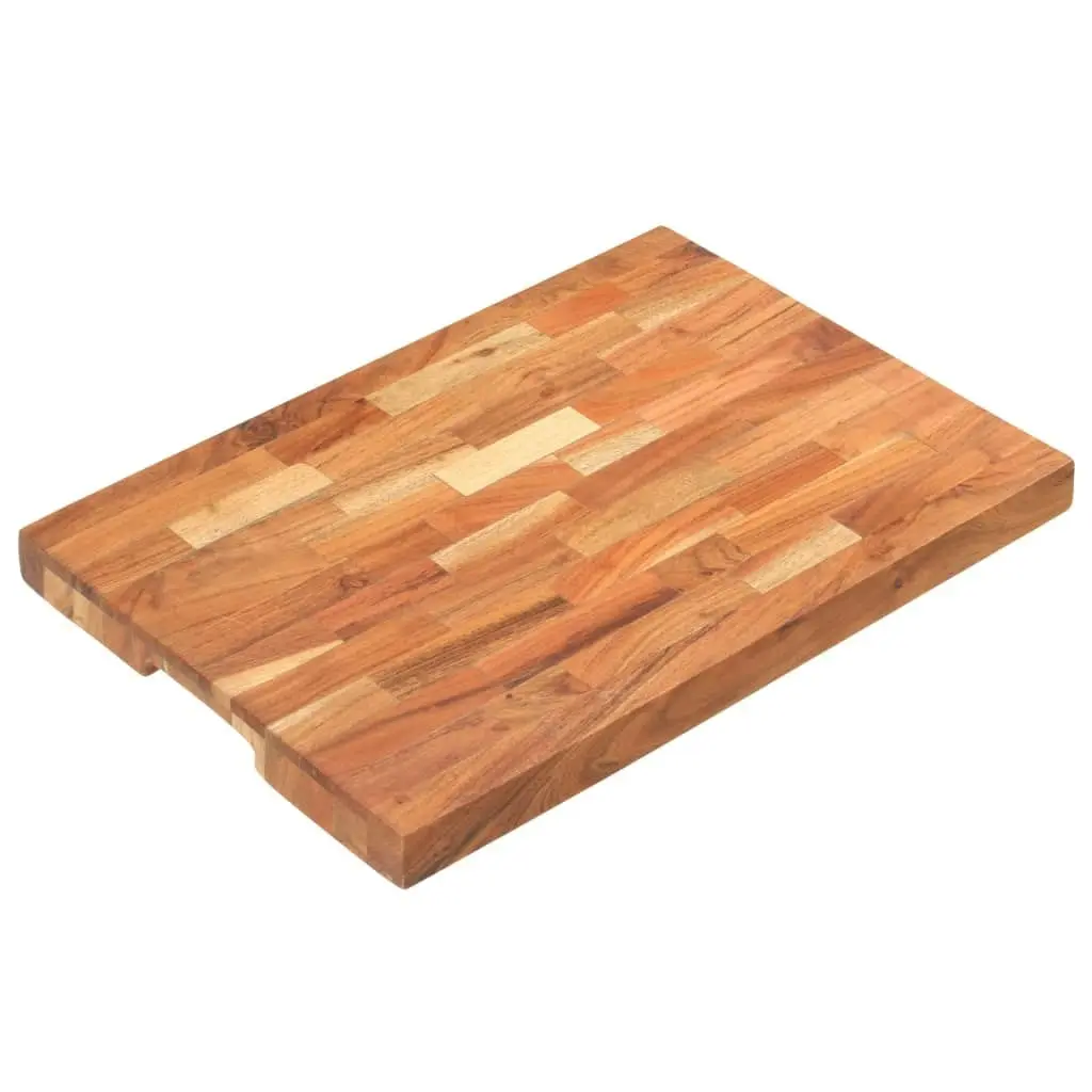 Chopping Board 50x35x4 cm Solid Acacia Wood 286569