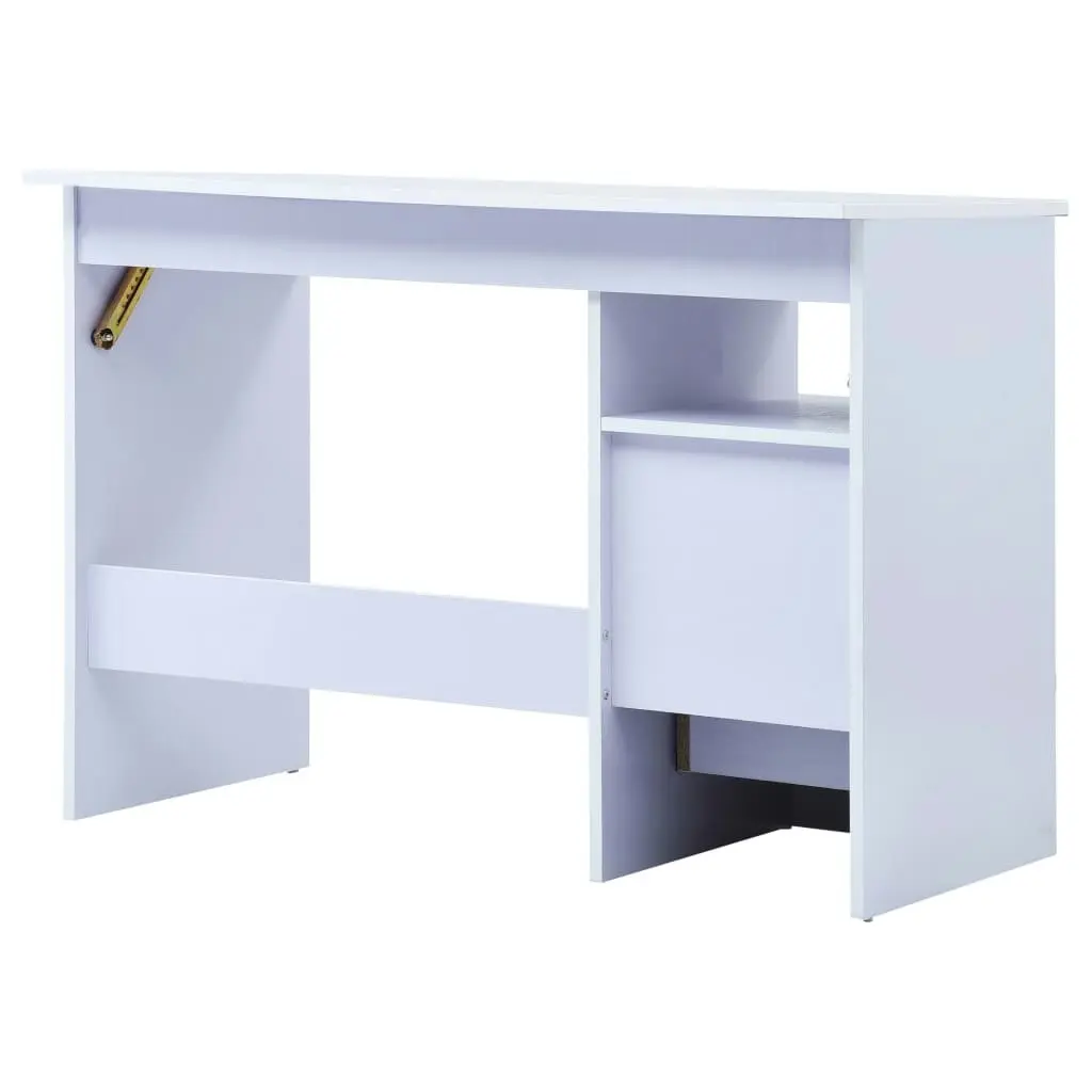 Children Drawing Study Desk Tiltable White 287448