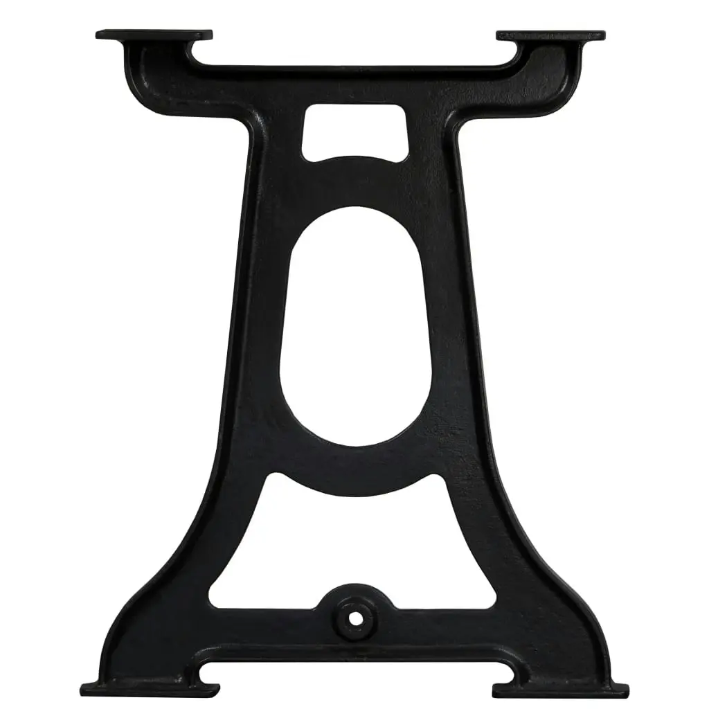 Dining Table Legs 2 pcs Y-Frame Cast Iron 245423