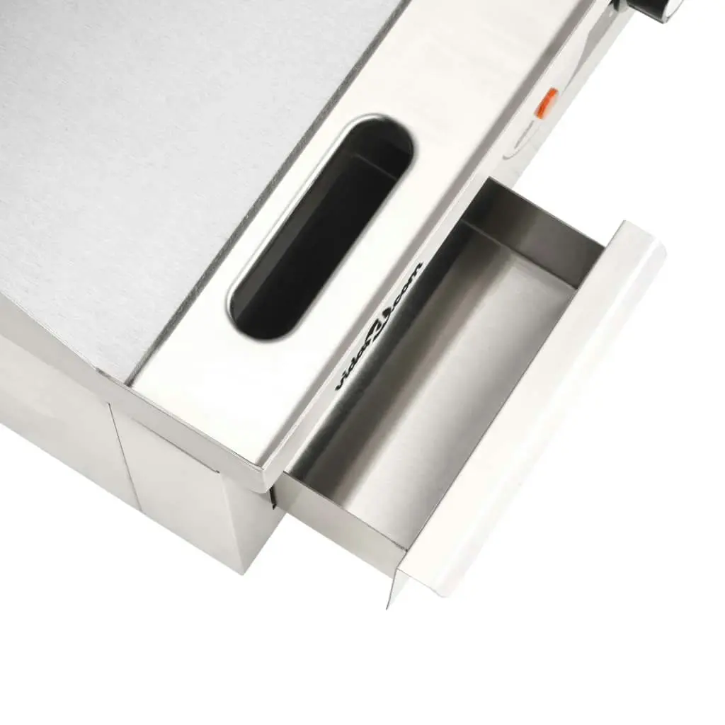 Electric Griddle Stainless Steel 2000 W 36x47x22 cm 51442