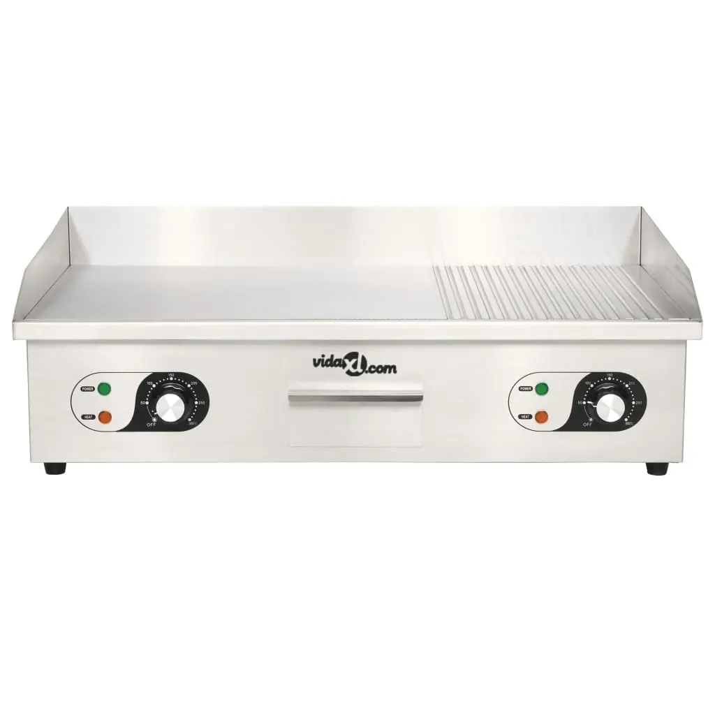 Electric Griddle Stainless Steel 4400 W 71x43x23.5 cm 51252