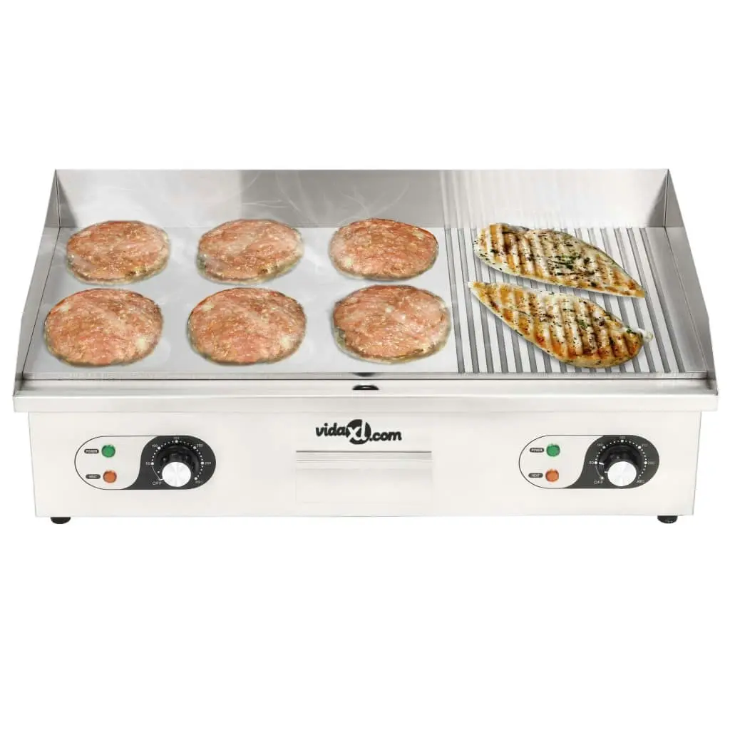 Electric Griddle Stainless Steel 4400 W 71x43x23.5 cm 51252