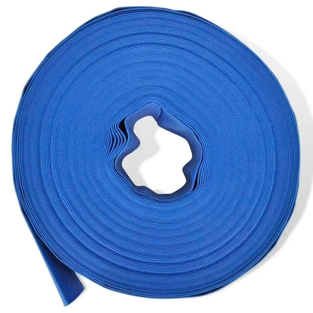 Flat Hose 50 m 2" PVC Water Delivery 141256