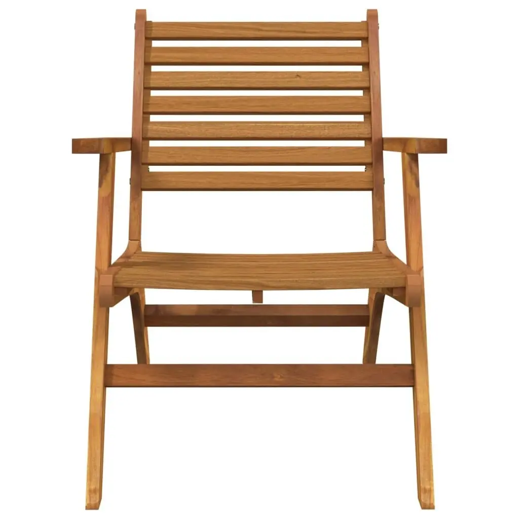 Garden Chairs 2 pcs Solid Wood Acacia 316252