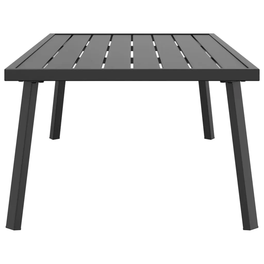 Garden Coffee Table Anthracite 110x55x35cm Steel 362813