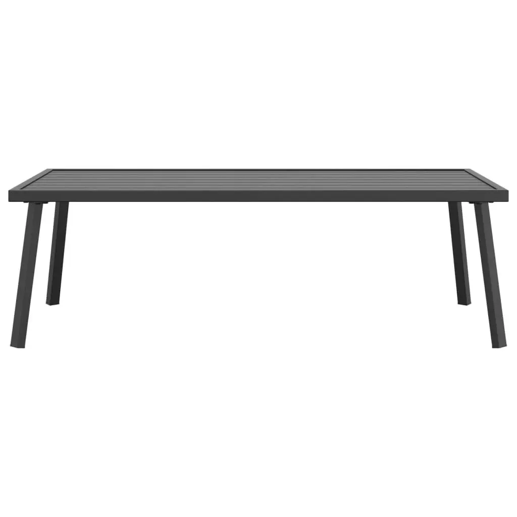 Garden Coffee Table Anthracite 110x55x35cm Steel 362813