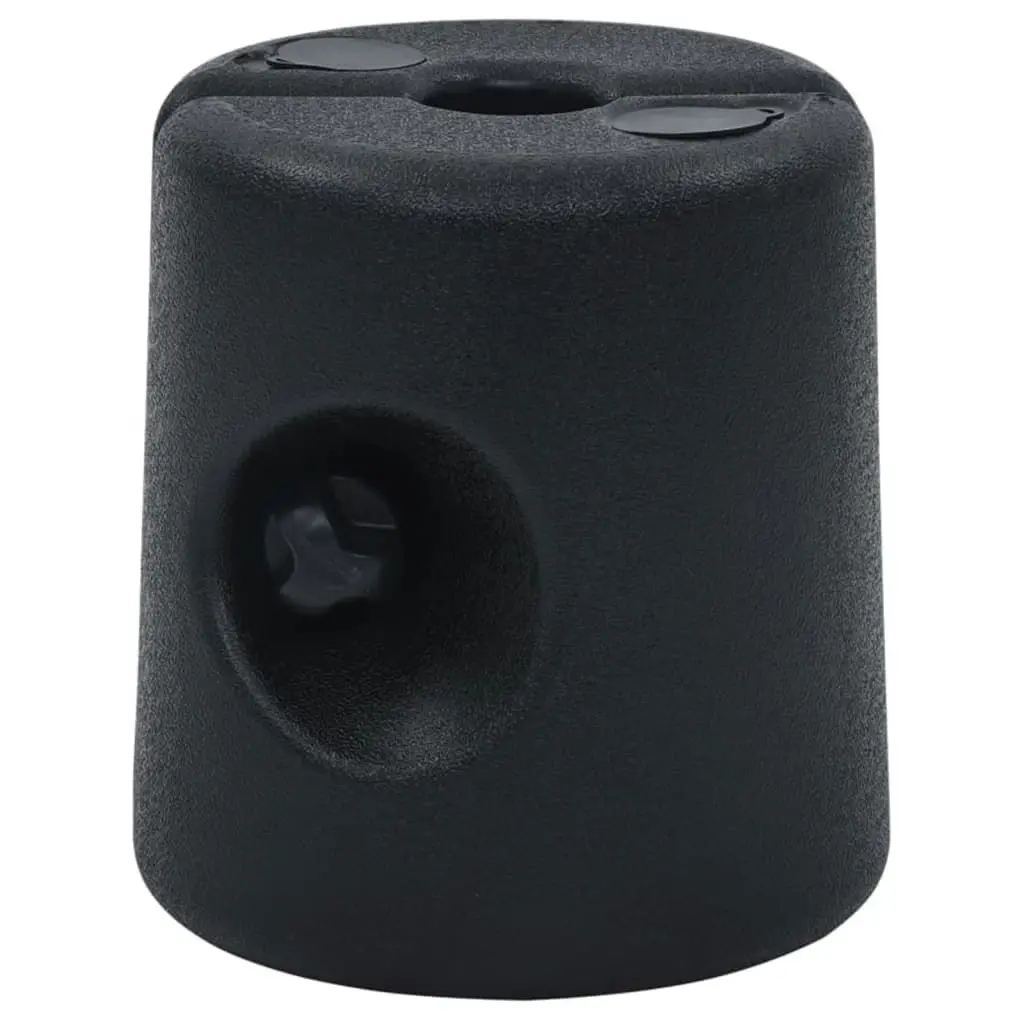 Gazebo Weights 4 pcs PE Black 47689