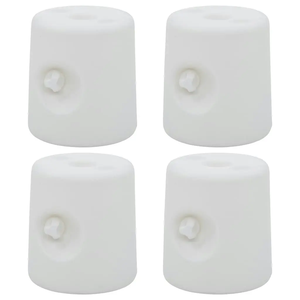 Gazebo Weights 4 pcs PE White 47688