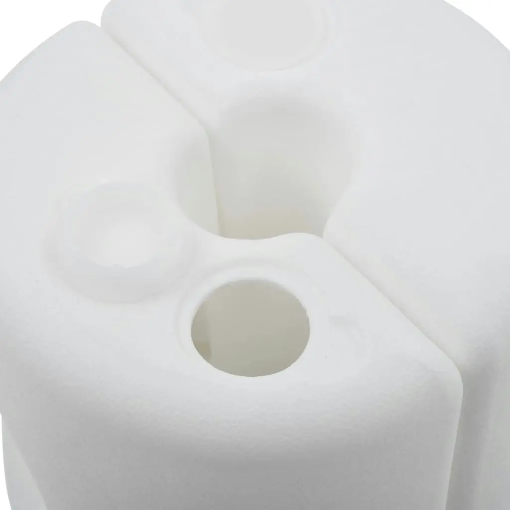 Gazebo Weights 4 pcs PE White 47688