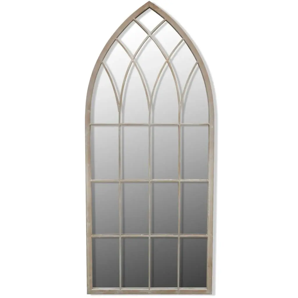 Gothic Arch Garden Mirror 50 x 115 cm for Both Indoor and Outdoor Use 41226