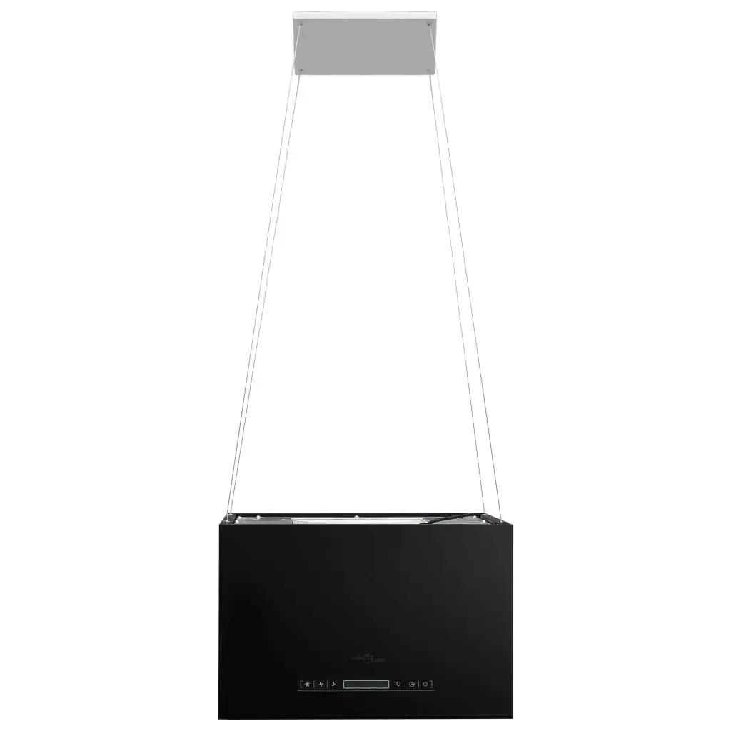 Hanging Island Range Hood Touch Sensor LCD 55 cm Powder-coated Steel 51022