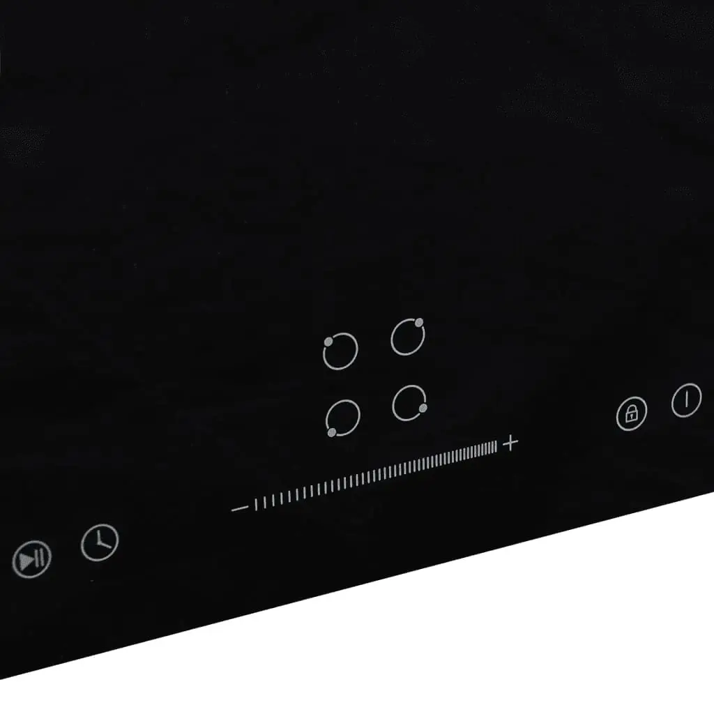 Induction Hob with 4 Burners Touch Control Glass 7000 W 51739