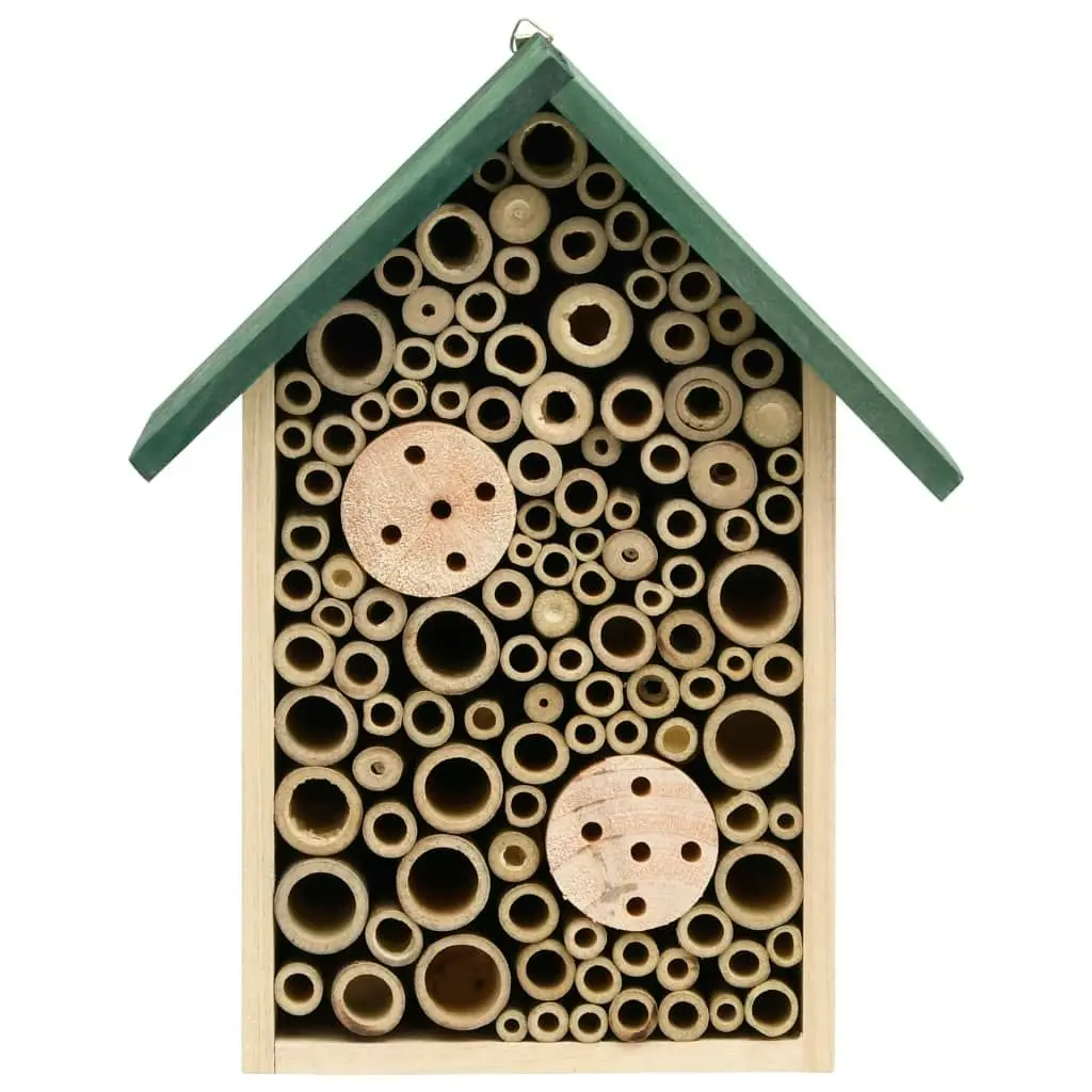 Insect Hotels 2 pcs 23x14x29 cm Solid Firwood 314813