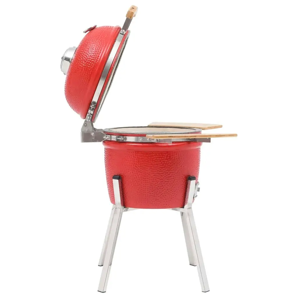 Kamado Barbecue Grill Smoker Ceramic 81 cm 316096