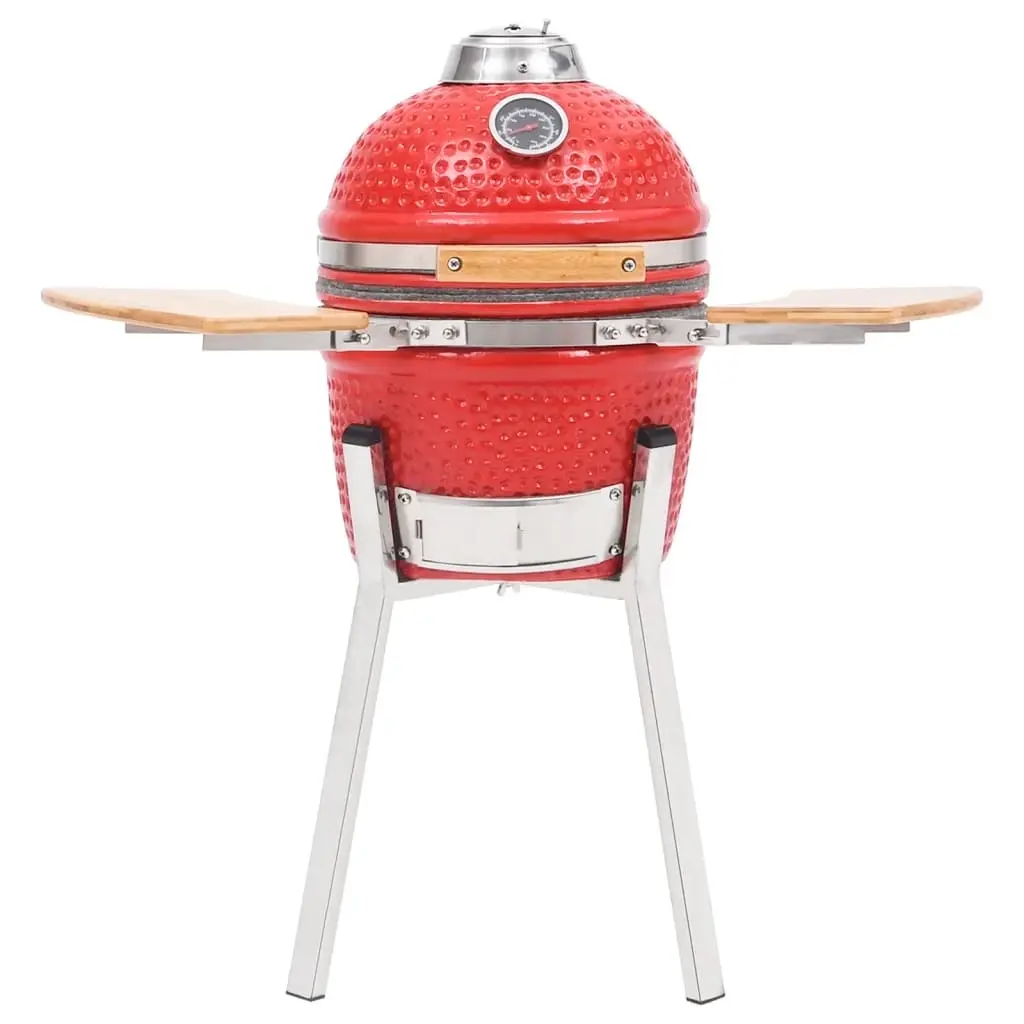 Kamado Barbecue Grill Smoker Ceramic 76 cm 316097