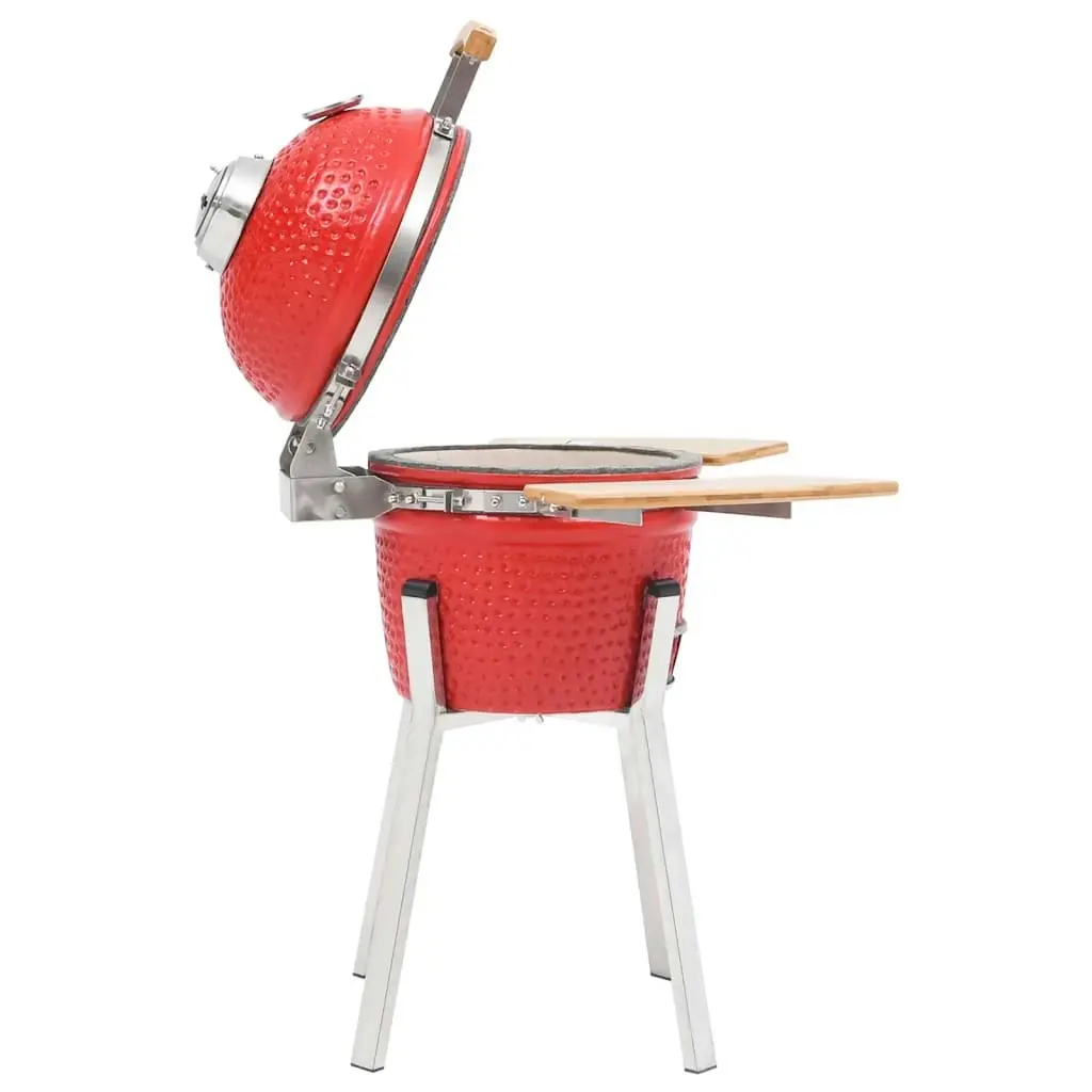 Kamado Barbecue Grill Smoker Ceramic 76 cm 316097