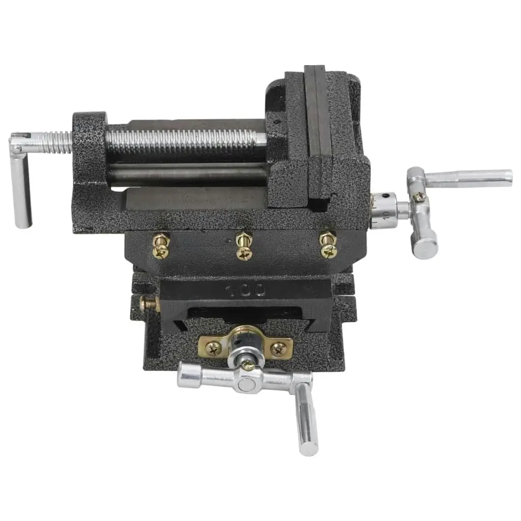 Manually Operated Cross Slide Drill Press Vice 78 mm 141312