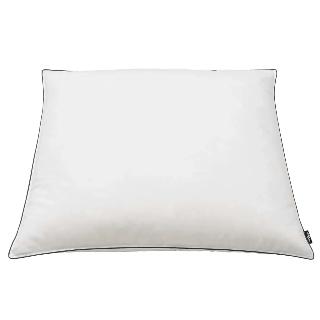 Pillows 2 pcs Down/Feather Filling Heavy 80x80 cm White 132890