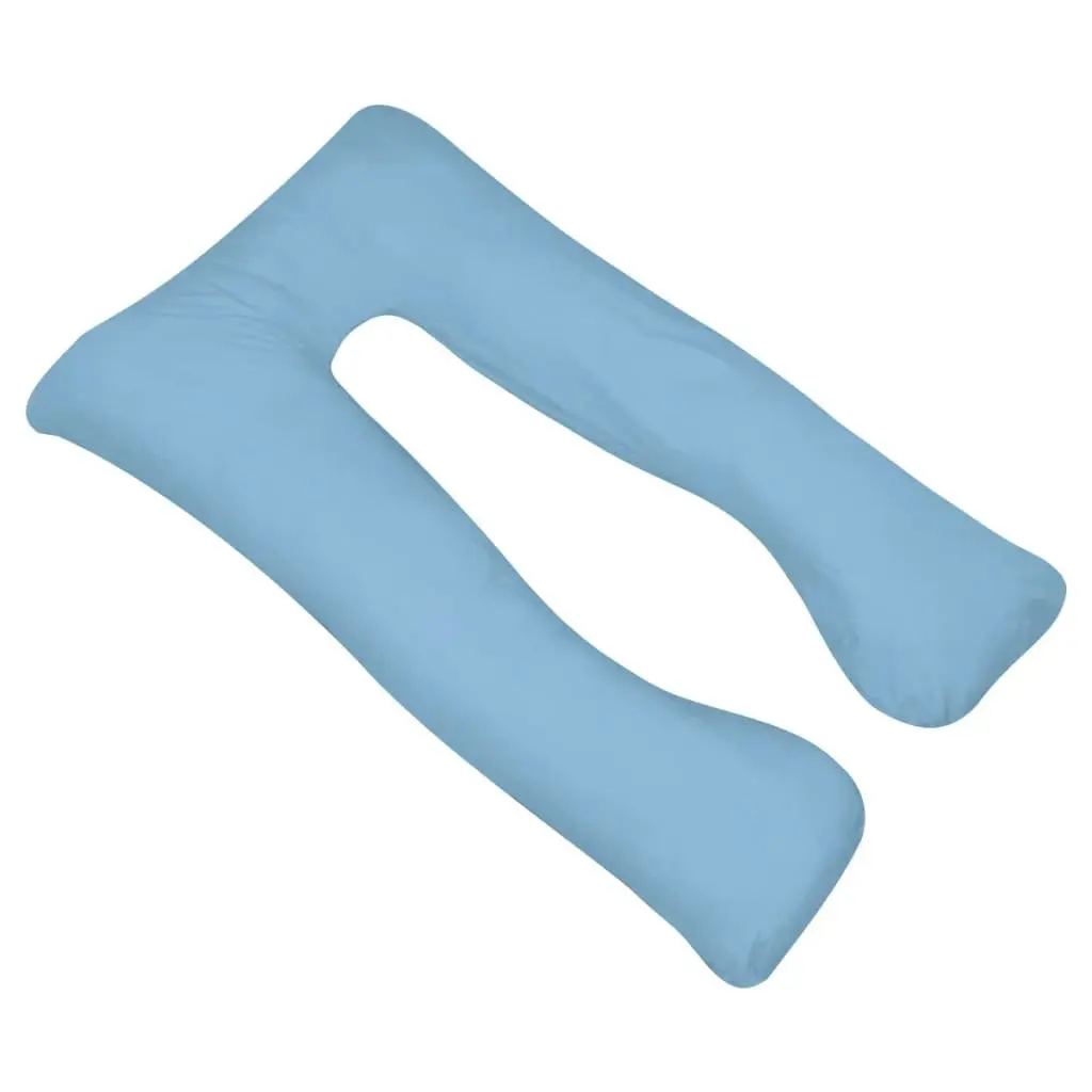 Pregnancy Pillow 90x145 cm Light Blue 131588