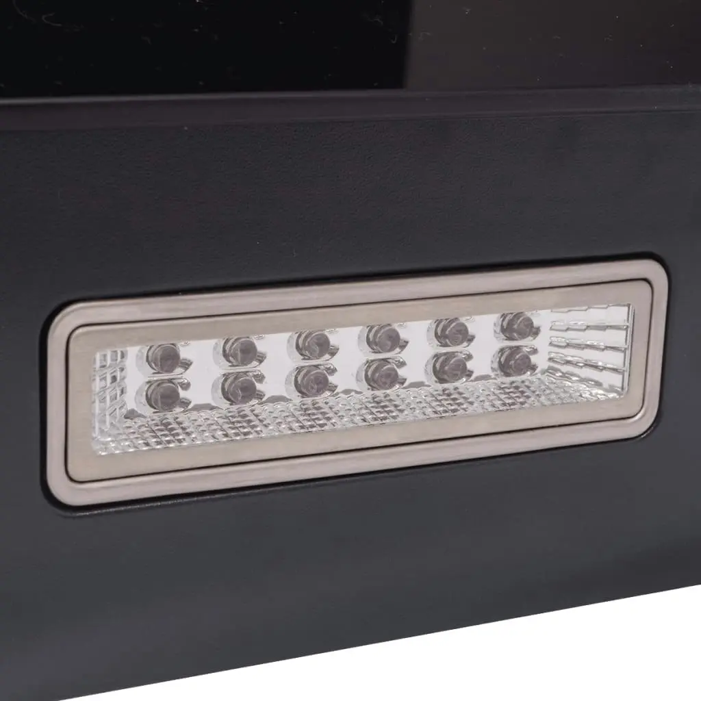 Range Hood with Touch Display Black 900 mm 242722