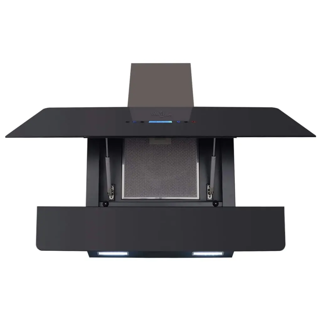 Range Hood with Touch Display Black 900 mm 242722