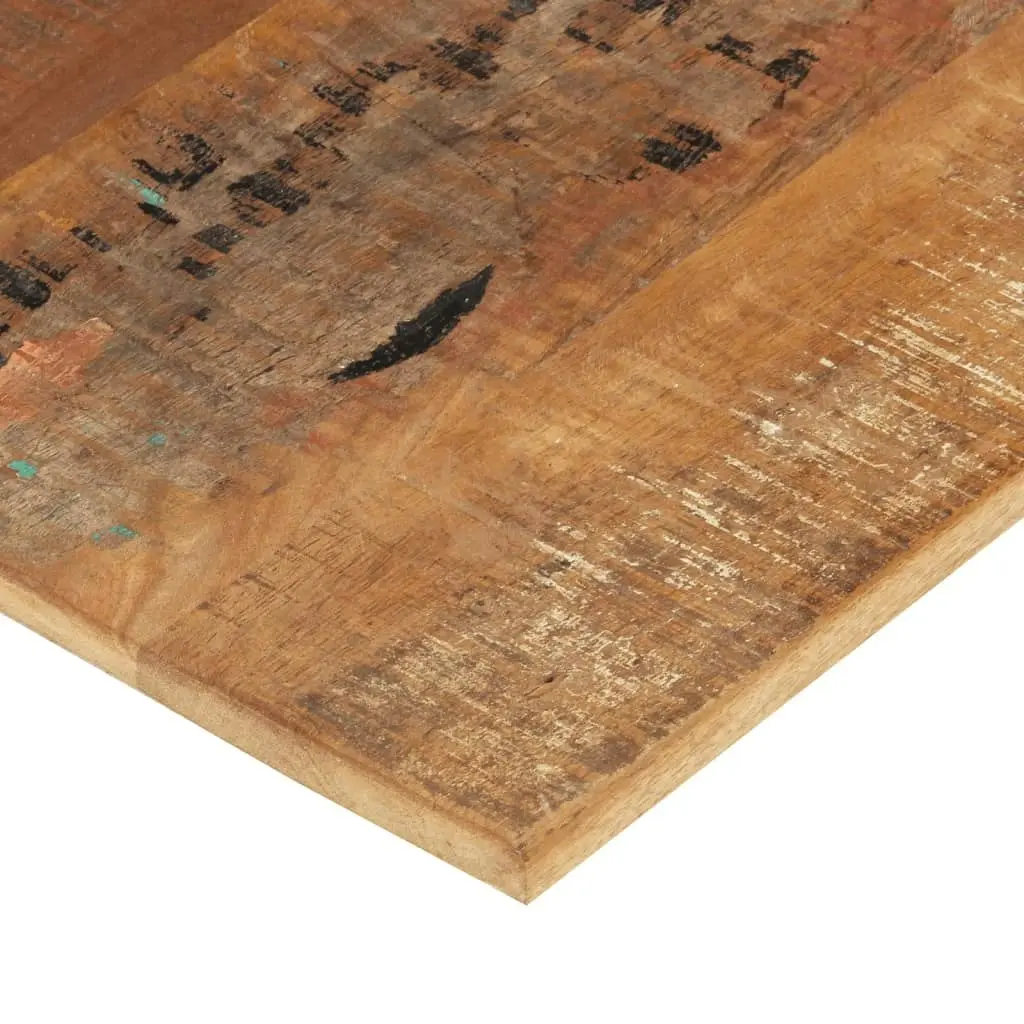 Rectangular Table Top 70x90 cm 15-16 mm Solid Wood Reclaimed 286050