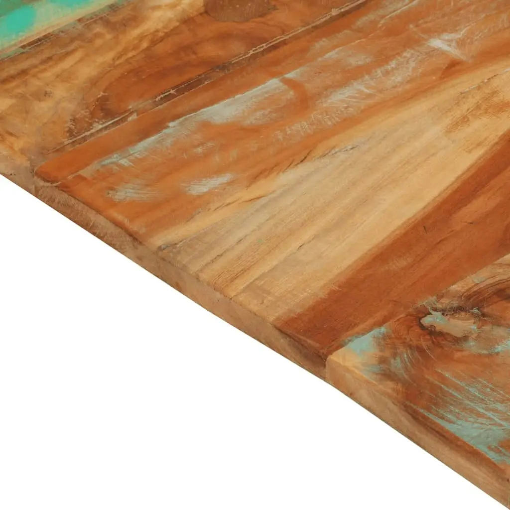 Rectangular Table Top 70x80 cm 25-27 mm Solid Wood Reclaimed 286060