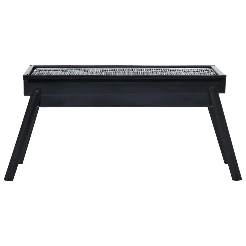 Portable Camping BBQ Grill Steel 60x22.5x33 cm 46610